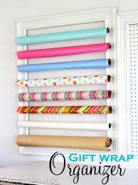 to organize your gift wrapping essentials