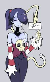 NSFW) It's Squigly, but she uh... played with mayonnaise? : r/Skullgirls