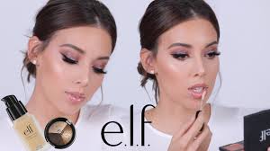 full face using only e l f makeup
