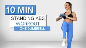 10 min standing abs workout one