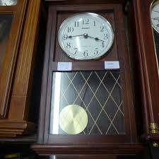 Westminster Chime Wall Clock With Pendulum