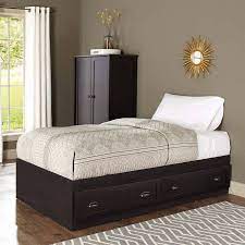 Remodel or refresh your bedroom with walmart canada. Better Homes Gardens Lafayette Mates Storage Bed Espresso Finish Walmart Com Walmart Com