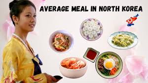 an average meal for a north korean