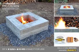 Homemade Modern Ep46 Concrete Fire Pit