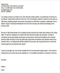 Sample Business Analyst Cover Letter 8 Examples In Word Pdf