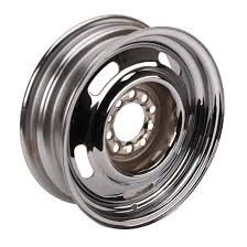 Speedway Gm Style 15 Inch Rally Wheel 4 5 And 4 75 Inch Bolt Pattern