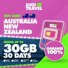 jual digi travel sim card australia new