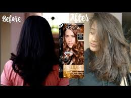 I Coloured My Hair Using Loreal Paris Excellence Fashion Highlights Hair Color