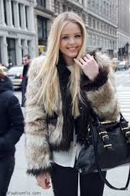 Looks With Faux Fur And Fur Coats