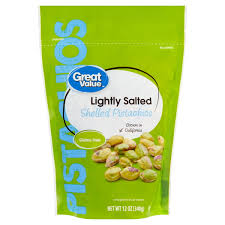 sed pistachios lightly salted