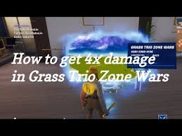 Get the best fortnite creative map codes here. Grass Trio Zone Wars Hack Easter Egg How To Get 4x Damage Youtube