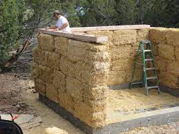 straw bale construction load bearing vs