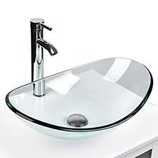 yourlite modern tempered glass sink