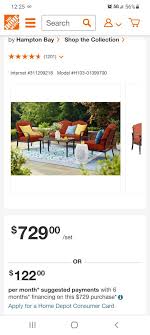 Hampton Bay Outdoor Furniture For