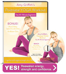 postnatal yoga dvd exercising balance