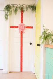 diy christmas door decorations 1 in