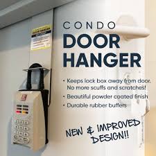 lock box condo door hanger studio 4 signs