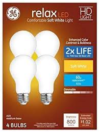 A higher color temperature emits a cooler, more refreshing light. I M Obsessed With These Led Light Bulbs Ge Relax Led Bulbs Review