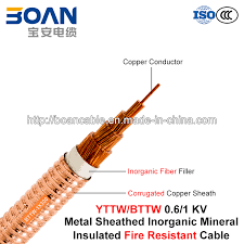 china bttw yttw fire resistant cable