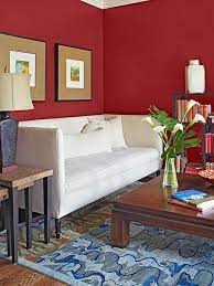 Red Living Room Walls