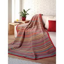 For instance, wool blankets are some of the warmest, but they can be a bit scratchy and must be washed carefully. Greenland Home Fashion Sunset Stripe Reversible Accessory Throw Blanket 50 X60 In Multicolor Target