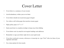 Resume And Cover Letter Tips By Leviticus D Thomas