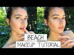 beach makeup tutorial 2017 jessica