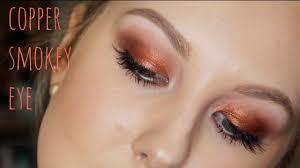 foiled copper smokey eye makeup geek