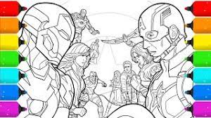 Tony stark sees steve rogers as someone using his iconic status to press people to his side. Digital Drawing Avengers Civil War For Coloring Pages Timelapse Video Youtube
