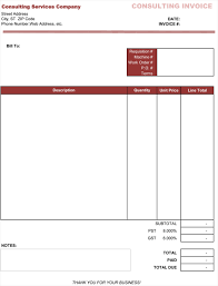 3 Consulting Invoice Templates To Make Quick Invoices