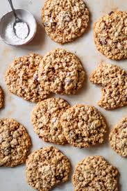 chewy oatmeal craisin cookies cooking