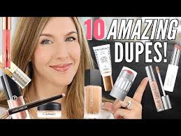 10 dupes for high end makeup