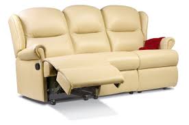 seater manual recliner sofa leather oldrid