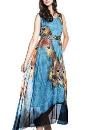 Wantdo Womens Flowy Chiffon Maxi Dress Plus Size Summer Casual Long Dresses With Belt Women Dress Collection Shopping For A Dress From Cailey
