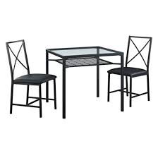 3 Piece Dining Table Set Living Room