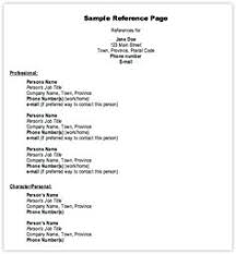 References 3 Resume Templates Sample Resume Resume References