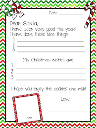 Santa List Template Printable Free Letter From Printable Stationery