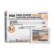 sani cloth bleach germicidal disposable