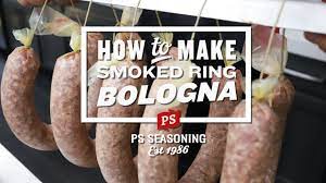 homemade ring bologna how to make