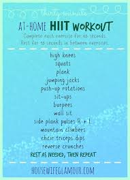 30 min at home hiit workout