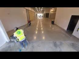 how to polish concrete floors properly