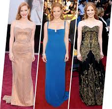 jessica chastain s best red carpet