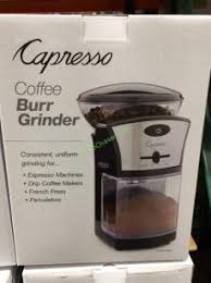 Instead of having a separate coffee grinder and a coffee maker, why not go for a coffee maker with grinder. Capresso Coffee Burr Grinder Costcochaser