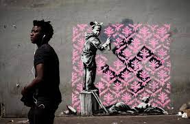 Maskenpflicht londoner verkehrsbehörde ließ neues kunstwerk von banksy entfernen. Street Art In Paris Banksy Hinterlasst Offenbar Neue Kunstwerke Kultur Stuttgarter Zeitung