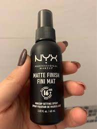 nyx cosmetics make up setting spray