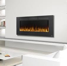 Recessed Electric Fireplace Linear