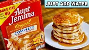 how to make aunt jemima pancakes just