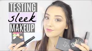 testing sleek makeup honest review