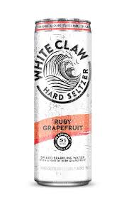 white claw hard seltzer can gfruit