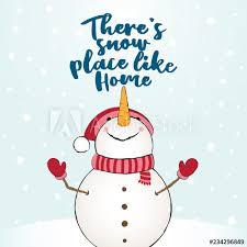 A #snow #zombie having a. There S Snow Place Like Home Funny Vector Quotes Snowman Drawing Hand Drawn Lettering For Xmas Greetings Cards Lettering Poster Or T Shirt Textile Graphic Design Cute Snowman Character Doodle Buy